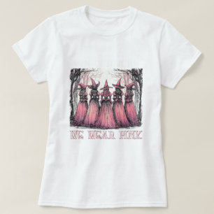 Camiseta Sensibilização do cancer Vestimos rosa