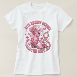 Camiseta Sensibilização do cancer Vestimos rosa