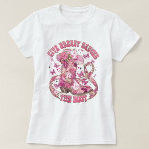 Camiseta Sensibilização do cancer Vestimos rosa