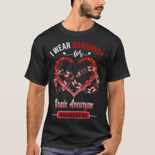 Camiseta Sensibilização do Cérebro Eu Visto Borboleta Borgo