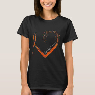 Camiseta Sensibilização do Coração na moda