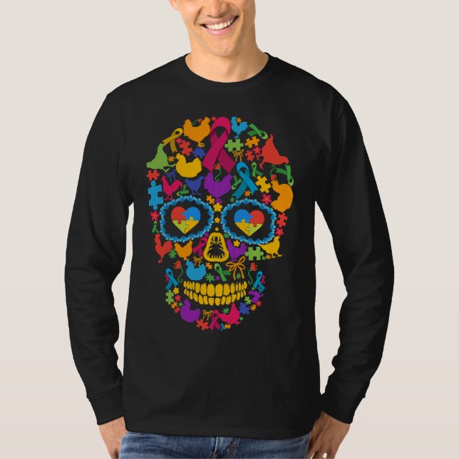 Camiseta Sensibilização do Crânio de Frango (Frente)