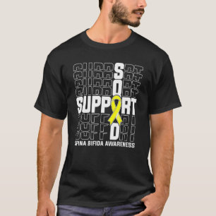Camiseta Sensibilização do Esquadrão de Suporte Spina Bifid