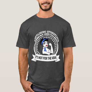 Camiseta Sensibilização do Guerreiro da Espondilite Anquilo