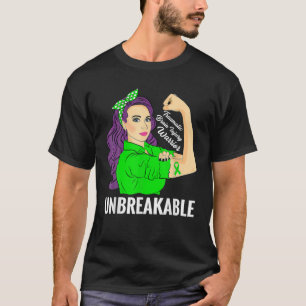 Camiseta Sensibilização do Guerreiro de Lesão Cerebral T