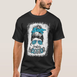 Camiseta Sensibilização do Guerreiro Diabetes Tipo de Supor