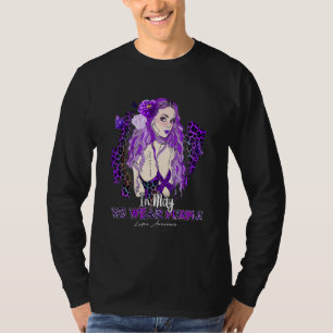 Camiseta Sensibilização Do Lupus Em Maio Vestimos Fita Roxa