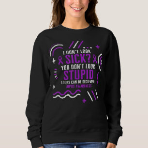 Camiseta Sensibilização do Lupus Não Parece Doente Varri de