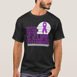 Camiseta Sensibilização Do Lupus Para Esta Minha Luta Contr