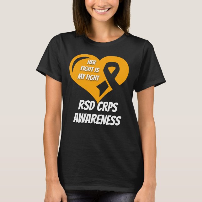 Camiseta Sensibilização Do Rsd Crps (Frente)