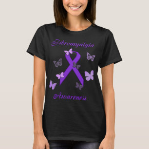 Camiseta Sensibilização Doença Invisível Roxa
