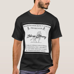 Camiseta Sensibilização dos Canceres neuroendócrinos Zeb