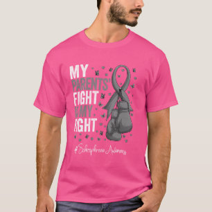 Camiseta Sensibilização dos Pais de Fita Silver