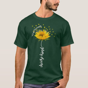 Camiseta Sensibilização dos surdos Girassol Escolher Amar