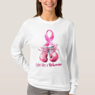 CAMISETA SENSIBILIZAÇÃO E PREVENÇÃO DO CANCER DA MAMA