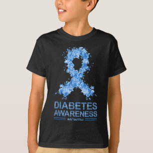 Camiseta Sensibilização Engraçada Diabetes Tipo 1 2 Pancrea