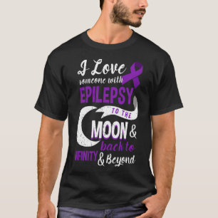Camiseta Sensibilização Epilepsia - Filho Amor Filha Pai Mã