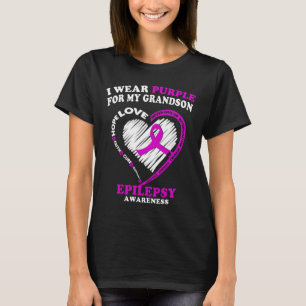 Camiseta Sensibilização Epilepsia S - Eu Visto Roxo Para As