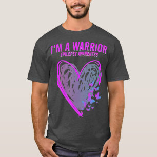 Camiseta Sensibilização Epilepsia Sou uma Borboleta do Cora