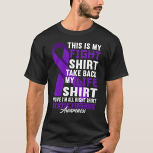 Camiseta Sensibilização Eu Apoio A Luta Esquadrão I Fibrose