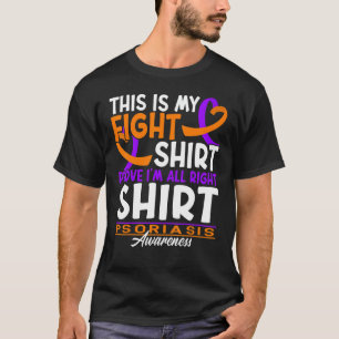 Camiseta Sensibilização Eu Luto I Patologia I Psoríase 4