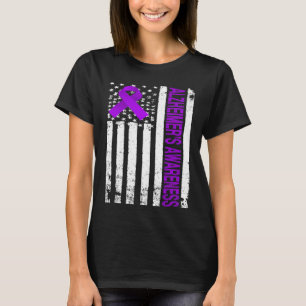 Camiseta Sensibilização - Fita Roxa de Sinalizador dos Esta