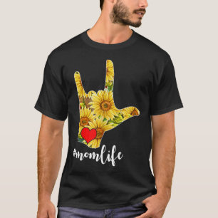 Camiseta Sensibilização Língua de Sinais de Asl Girassol Eu