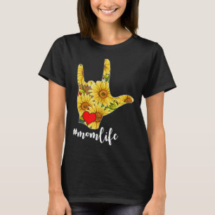 Camiseta Sensibilização Língua de Sinais de Asl Girassol Eu