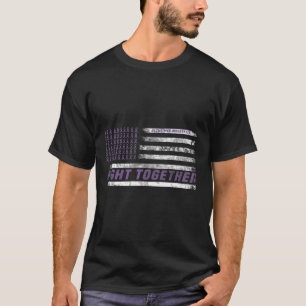 Camiseta Sensibilização Mês I Fim do Elefante de Fita Roxo