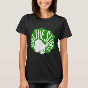 Camiseta Sensibilização Mês Para A Saúde Mental Combater O