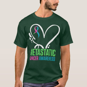 Camiseta Sensibilização Metastásica para o Cancer da Mama F