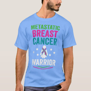 Camiseta Sensibilização Metastática do Cancer da Mama para 