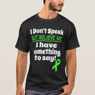 Camiseta Sensibilização Não Verbal Danos Cerebrais Psíq