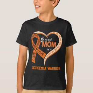 Camiseta Sensibilização Orgulha Mãe De Um Guerreiro De Leuc