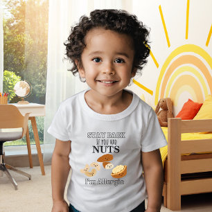 Camiseta Sensibilização para a Alergia de Peanut   Nut Alle
