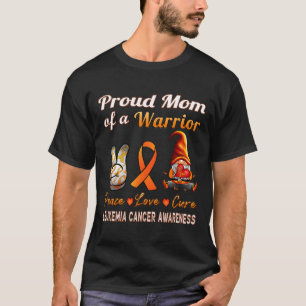 Camiseta Sensibilização para a ansiedade Laranja Cancer Fit