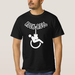 Camiseta Sensibilização para a deficiência do usuário do Ro