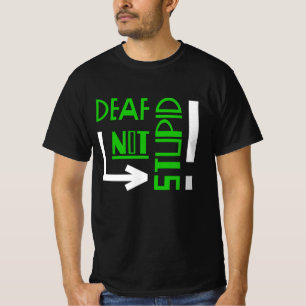 Camiseta Sensibilização para a deficiência surda