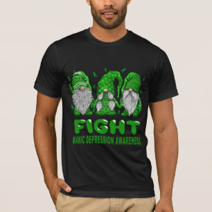 CAMISETA SENSIBILIZAÇÃO PARA A DEPRESSÃO MANIC