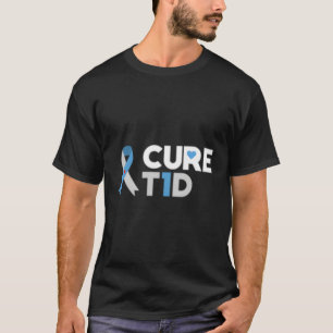 Camiseta Sensibilização para a Diabetes T1D Tipo 1 Insulina
