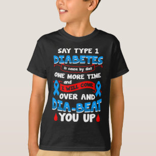 Camiseta Sensibilização para a Diabetes Tipo 1
