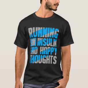 Camiseta Sensibilização para a diabetes Tipo 1 2 - T1D T2D