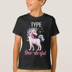 Camiseta Sensibilização para a Diabetes Tipo 1 Doente Dia