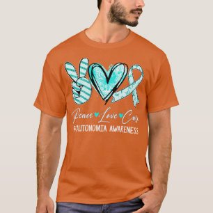 Camiseta Sensibilização para a Disautonomia da Fita Turques