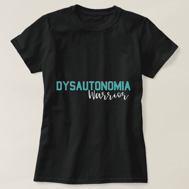 Camiseta Sensibilização para a Disautonomia Mês POTES Hyper (Frente do Design)