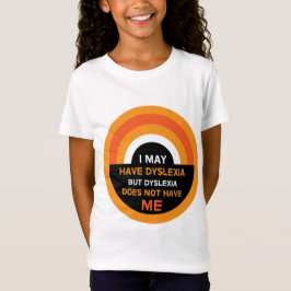 Camiseta Sensibilização para a dislexia | Apoio | Presentes