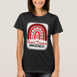 Camiseta Sensibilização Para A Doença Cardíaca Em Fevereiro