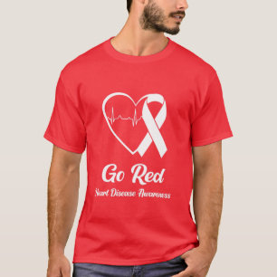 Camiseta Sensibilização para a Doença Cardíaca Nacional