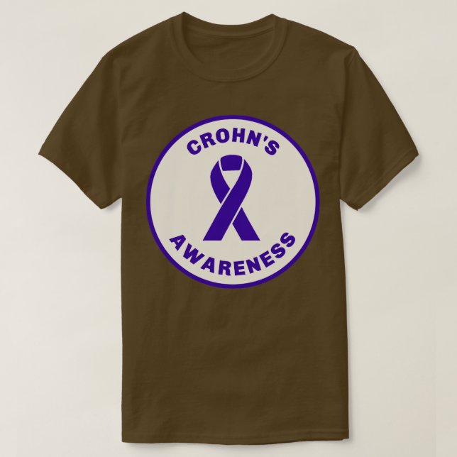 Camiseta Sensibilização para a Doença de Crohh2 (Frente do Design)