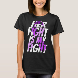 Camiseta Sensibilização para a doença de Heimer de Friso